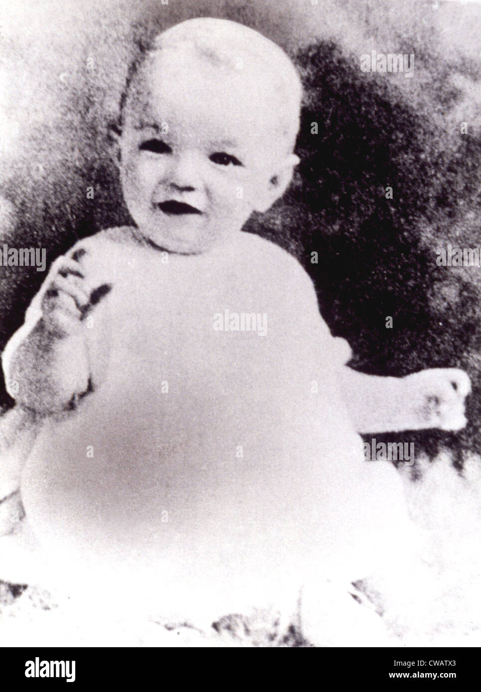 Marilyn Monroe als Kleinkind, ca. 1926 Stockfoto