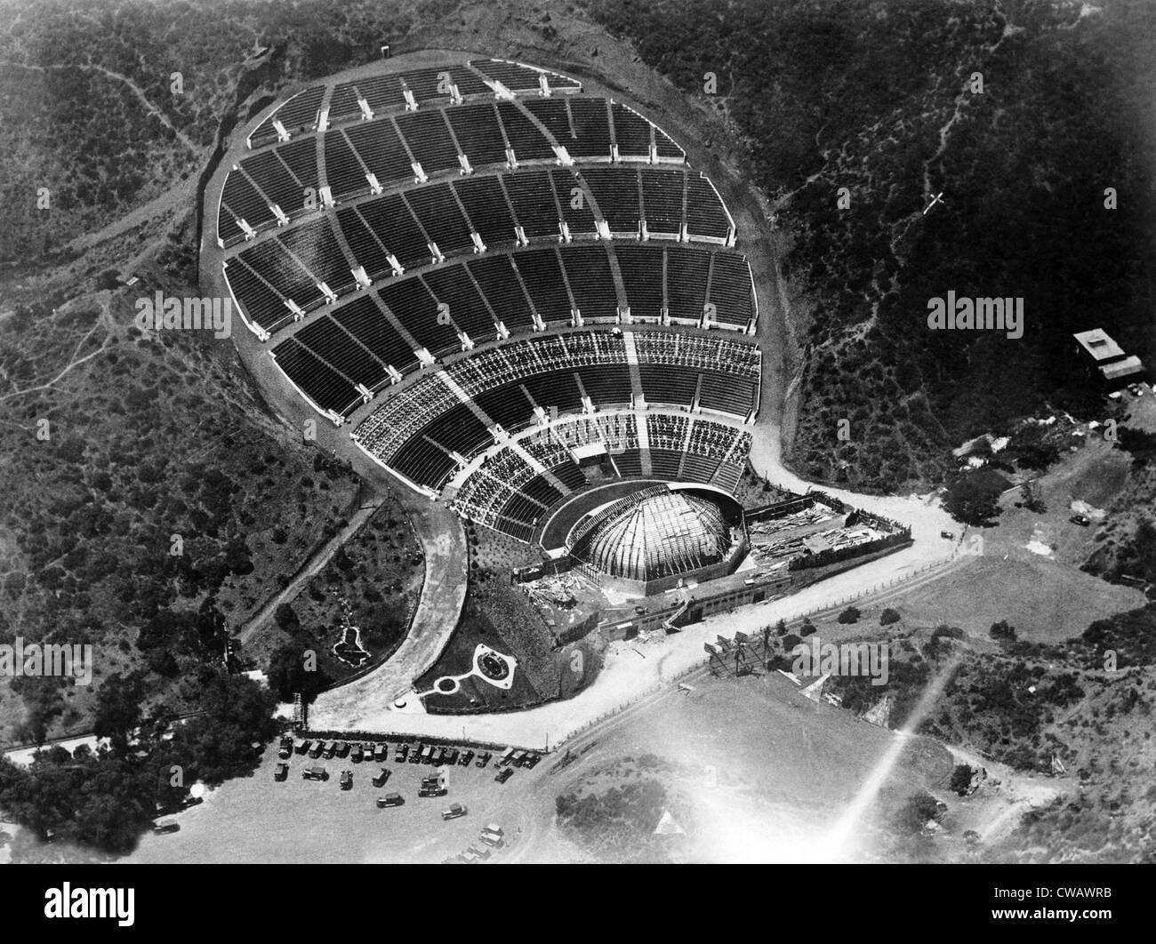 Der Hollywood Bowl, Hollywood, Kalifornien, ca. 1920er Jahre. Höflichkeit: CSU Archive/Everett Collection Stockfoto