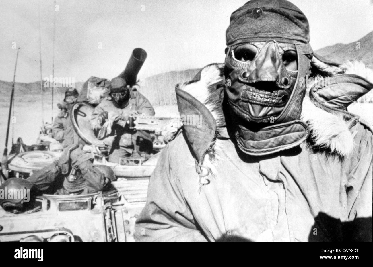 Koreakrieg: US-Soldaten, Winter, Korea, 1951... Höflichkeit: CSU Archive / Everett Collection Stockfoto