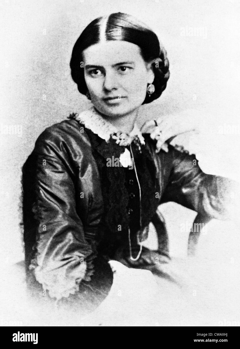 First Lady Ellen Herndon Arthur, Ehefrau von Präsident Chester A. Arthur, ca. 1860 s. Stockfoto