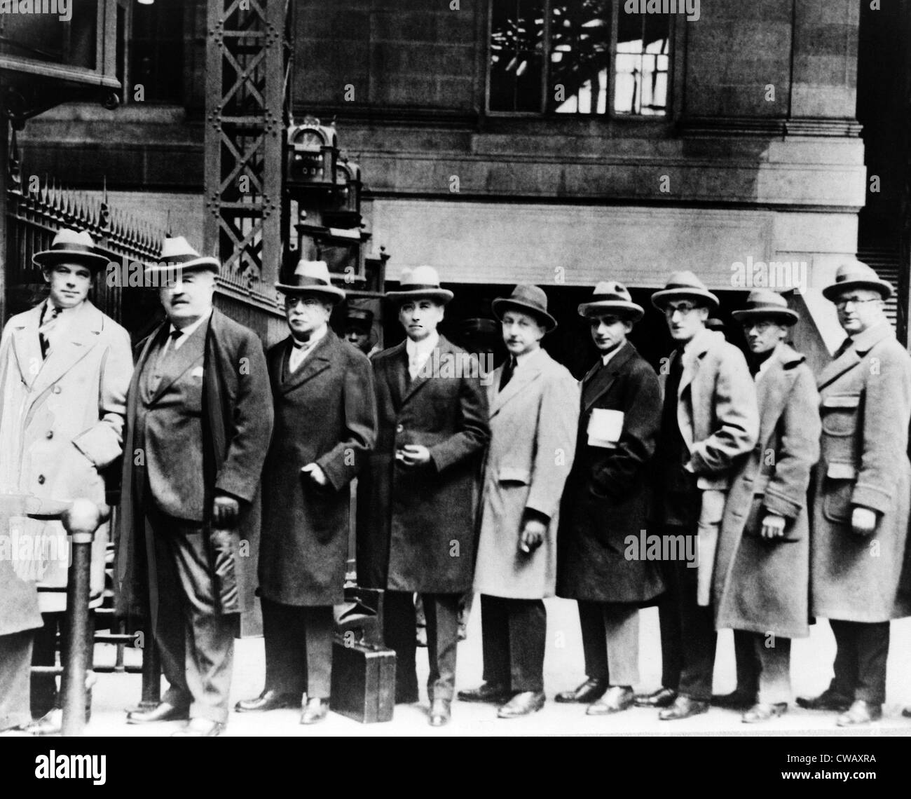 US-amerikanischer Musiker, aus der Serie "Tin-Pan-Typen" von links nach rechts: Gene Buck, Victor Herbert, Sousa, Harry B. Stockfoto