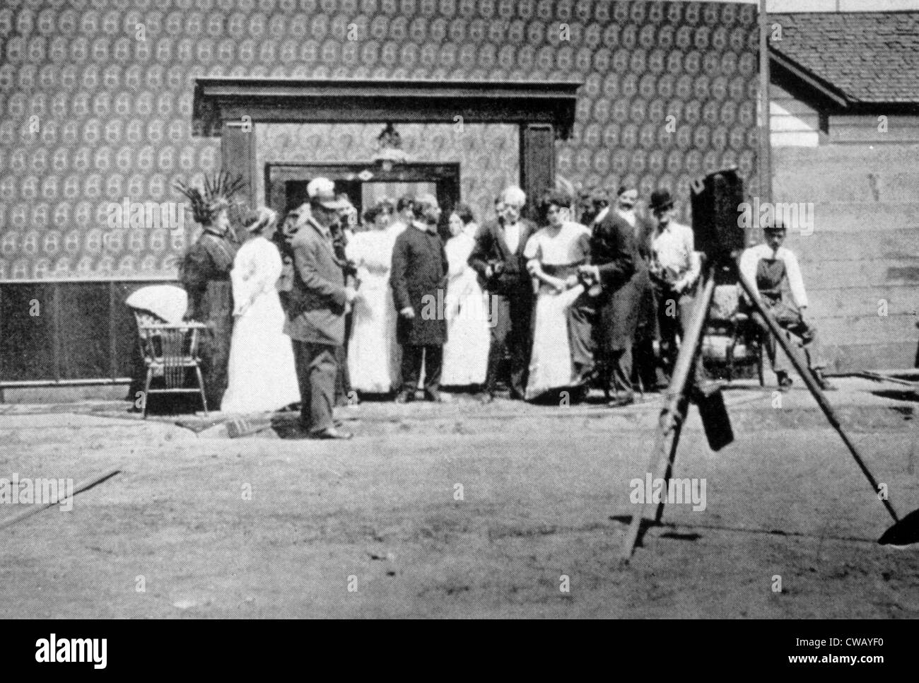 Das Selig-Studio, erste Filmstudio mit Sitz in Kalifornien, ca. 1908 Stockfoto