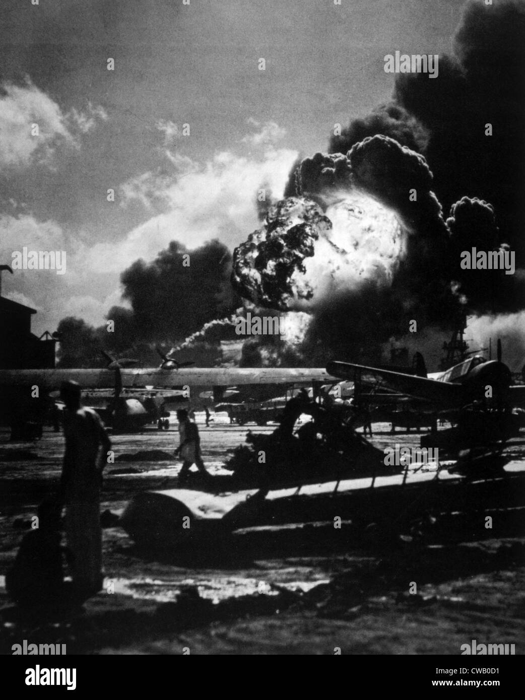 Zweiter Weltkrieg, Pearl Harbor, 7. Dezember 1941. Stockfoto