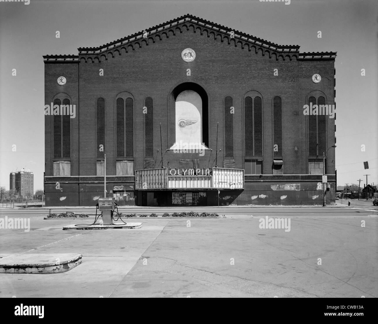 Olympia-Arena, 5920 Grand River Avenue, Detroit, Michigan, ca. 1980er Jahre. Stockfoto