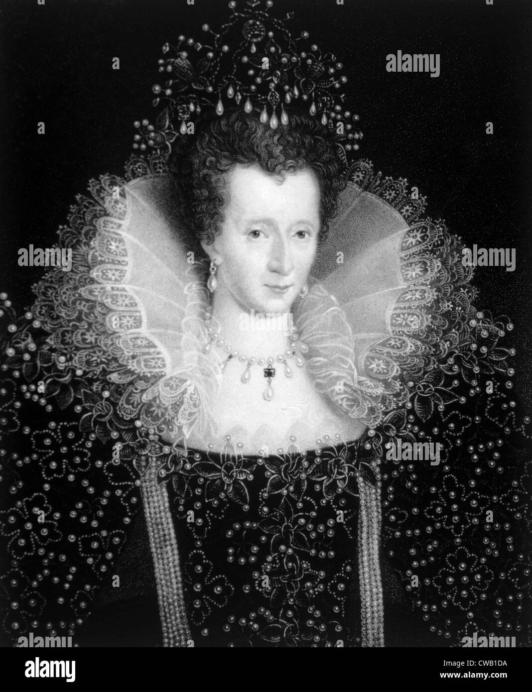 Queen Elizabeth ich (1533-1603), Königin von England 1558-1603. Stockfoto