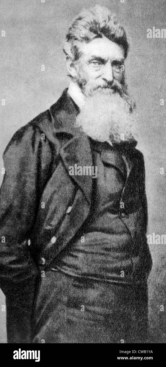 John Brown (1800 – 1859), 1859 Stockfoto