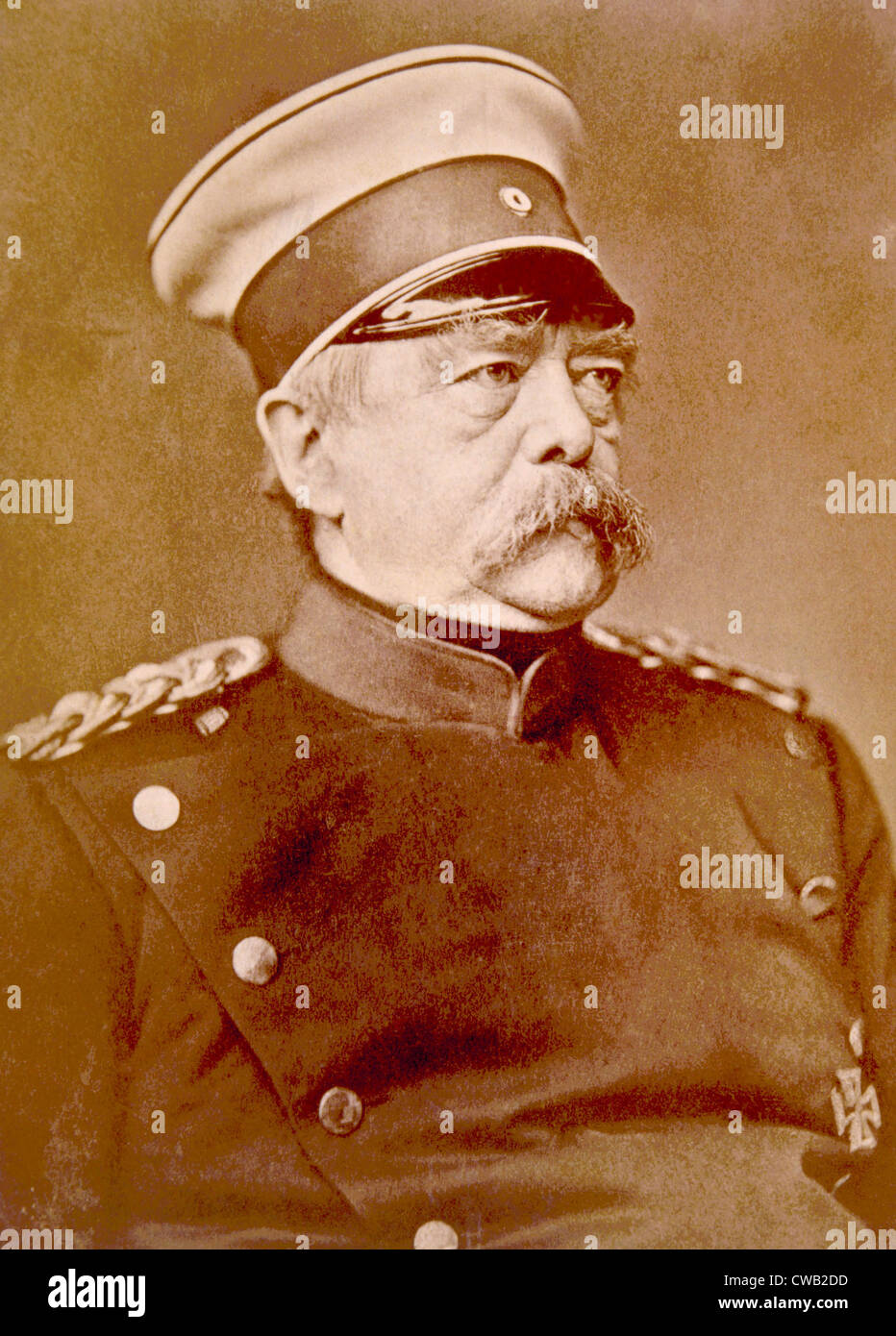 Otto von Bismarck (1815-1898), Bundeskanzler der Bundesrepublik Deutschland, bekannt als der Eiserne Kanzler, ca. 1880 Stockfoto