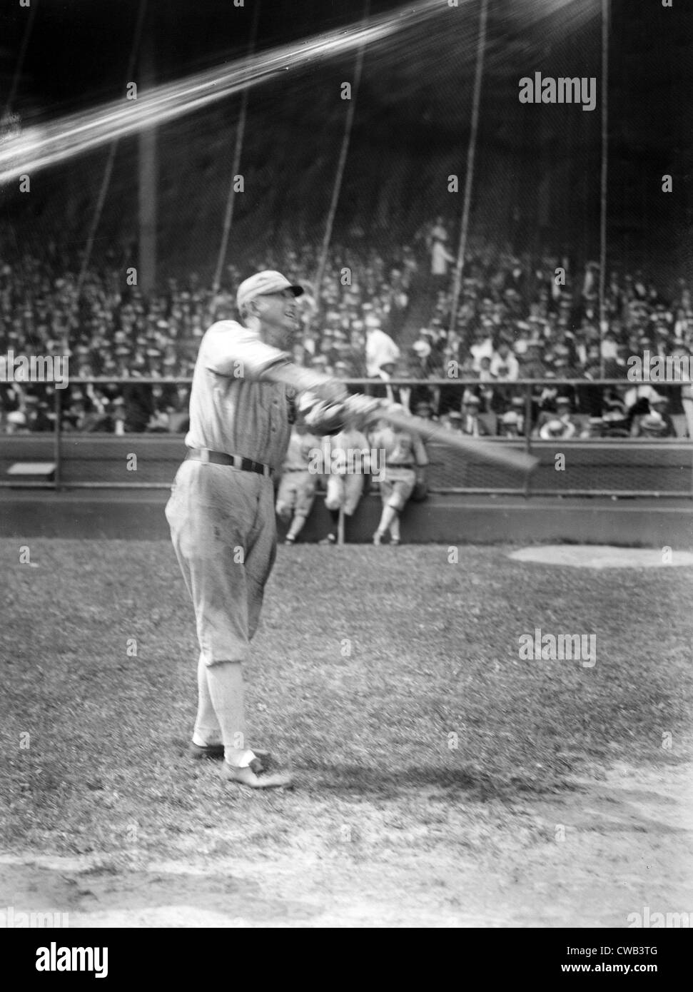 Shoeless Joe Jackson, Wimper Praxis, Chicago White Sox, 1920 Stockfoto