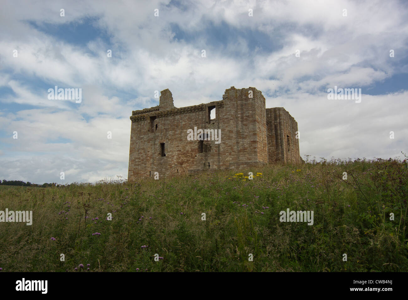 Crichton Castle, Schottland Stockfoto