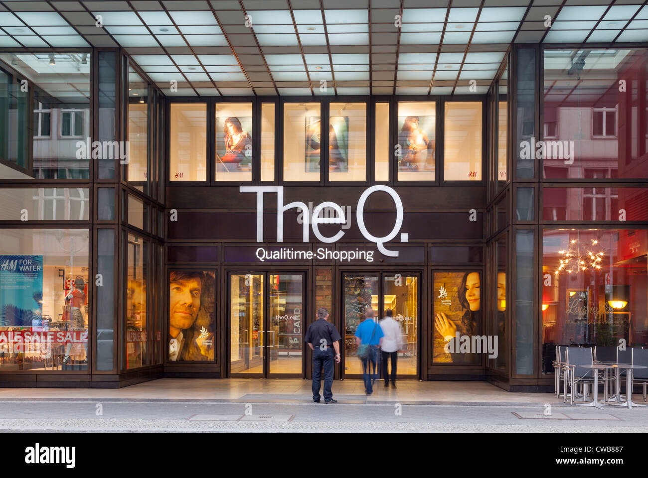 Q-Einkaufszentrum, Friedrichstraße, Berlin, Deutschland Stockfoto