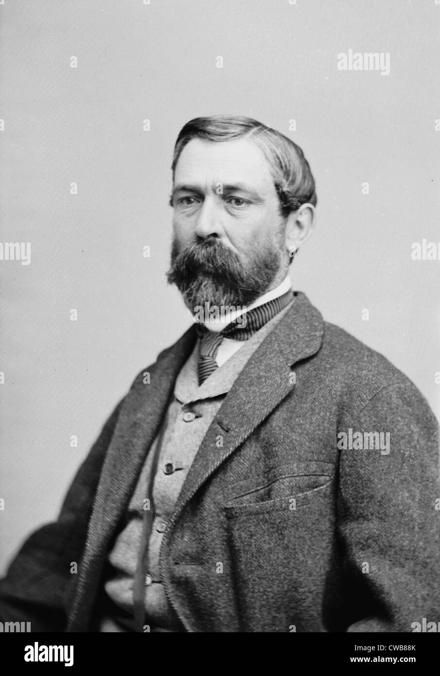 Richard Taylor, General der Konföderiertenarmee, Sohn des Präsidenten Zachary Taylor. ca. 1860-1870 Mathhew Brady Studio Stockfoto