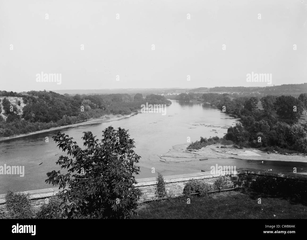 Mississippi River, ca. 1910er Jahre Stockfoto