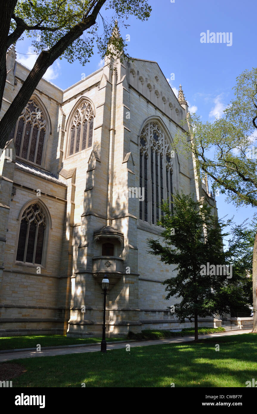 Kapelle der Princeton University, Princeton, New Jersey, Vereinigte Staaten von Amerika Stockfoto