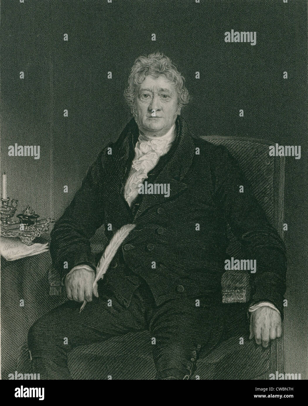 Thomas Clarkson (1760-1846) war der Begründer der britischen Abolitionismus. Er arbeitete eng mit Philanthrop und Mitglied Stockfoto
