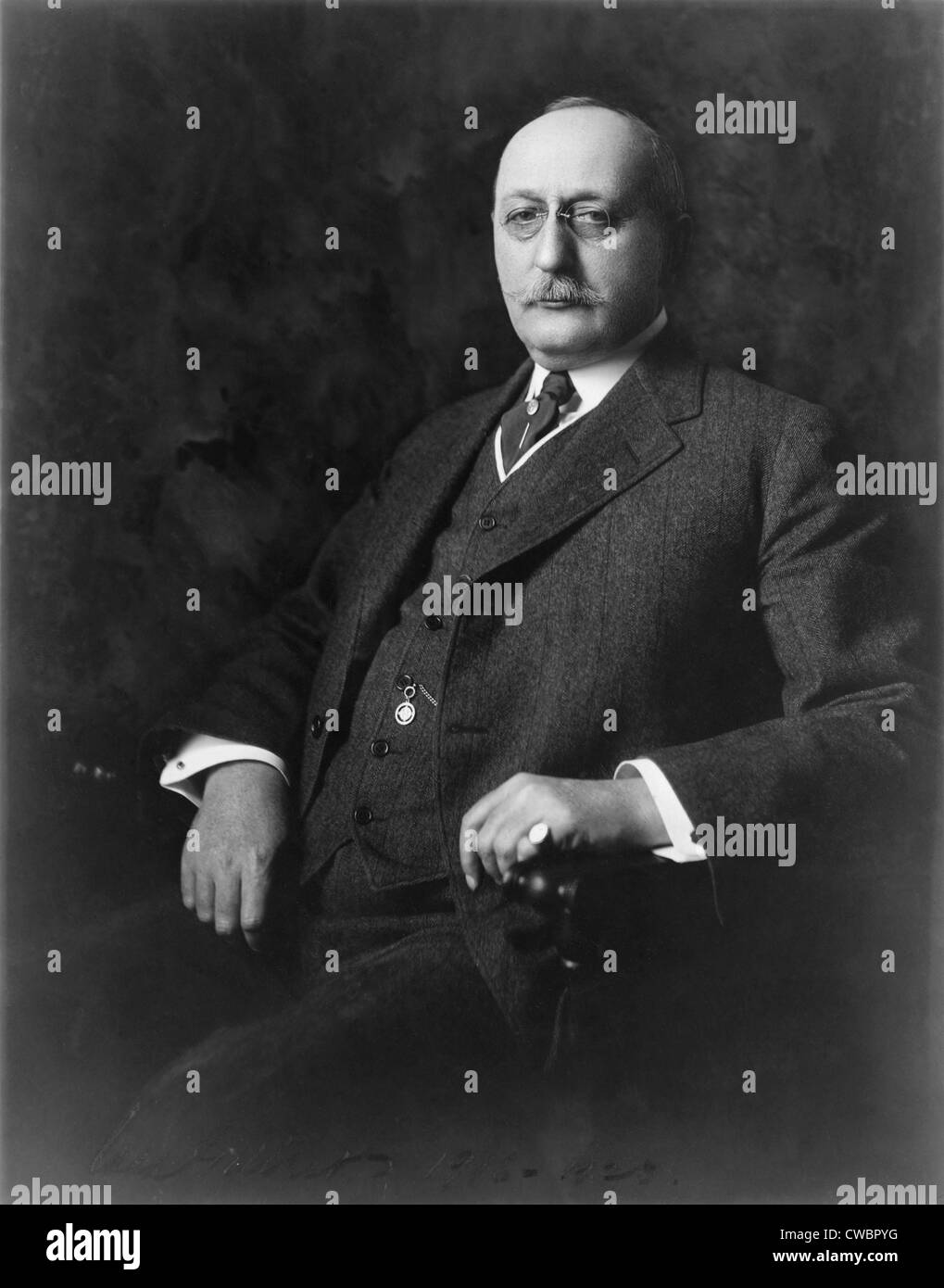 Cass Gilbert (1859-1934), war einer der führenden amerikanischen Architekten des frühen 20. Jahrhunderts. Er entwarf zwei Wahrzeichen Stockfoto