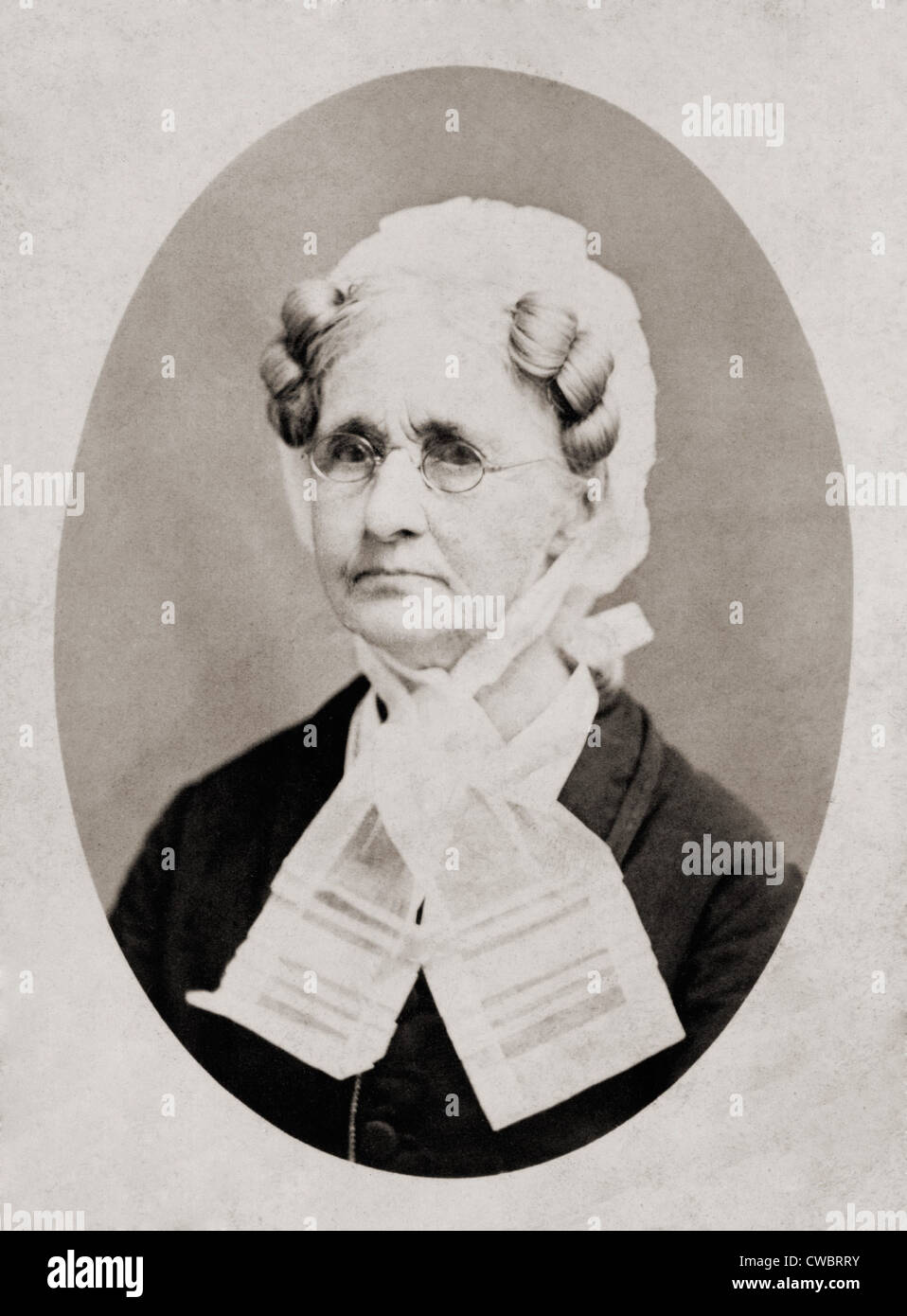 Hannah Simpson Grant (1798-1883), Mutter des Bürgerkriegs general und Präsident Ulysses S. Grant. Ca. 1865. Stockfoto
