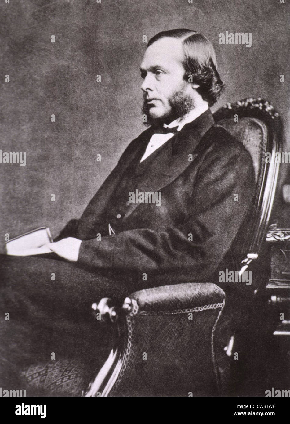 Joseph Lister (1827-1912), britischer Chirurg und Mediziner, Begründer der antiseptischen Chirurgie war. Foto von Emery Stockfoto