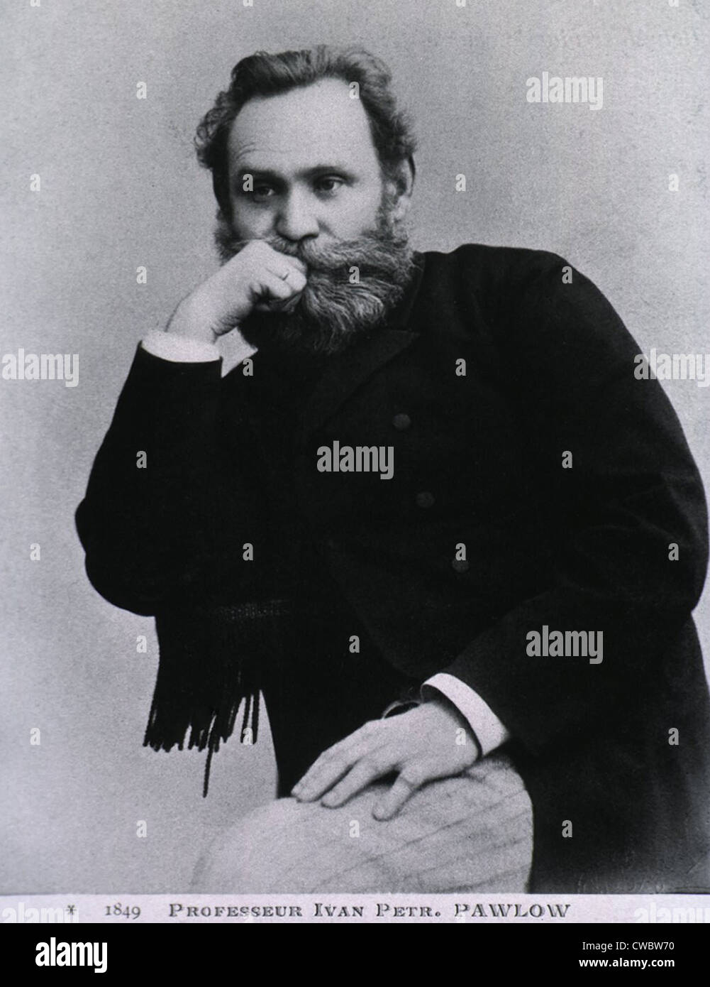 Ivan Pavlov (1849-1936), russischer Wissenschaftler gewann 1904 den Nobelpreis für Medizin für seine Arbeit auf die Verdauung. Stockfoto
