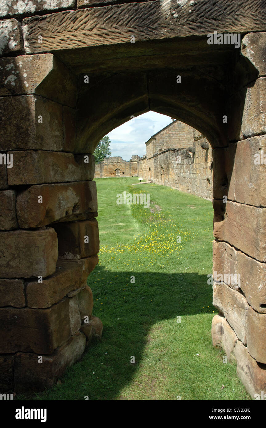 Mount Grace Priory, Northallerton, North Yorkshire, UK Stockfoto