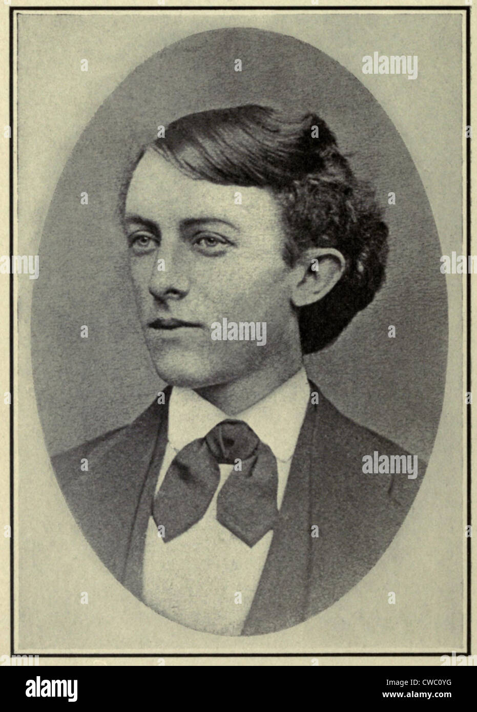 Henry Clay Frick (1849-1919) als junger Mann. Stockfoto