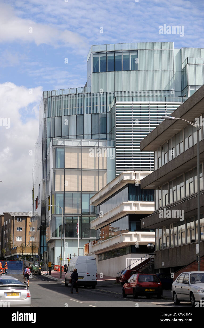 Die neue American Express europäische Zentrale Büros kurz vor dem Abschluss im Stadtzentrum von Brighton Stockfoto