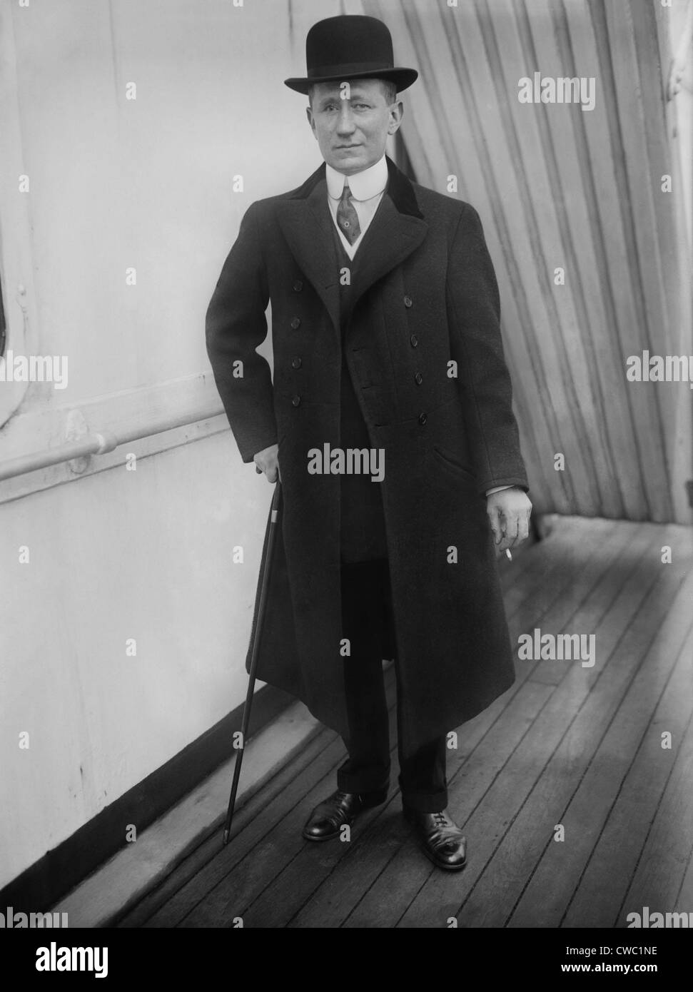 Guglielmo Marconi 1874 1937 entwickelt die drahtlose Telegraphie System senden Funksignale durch die Luft nicht durch Stockfoto