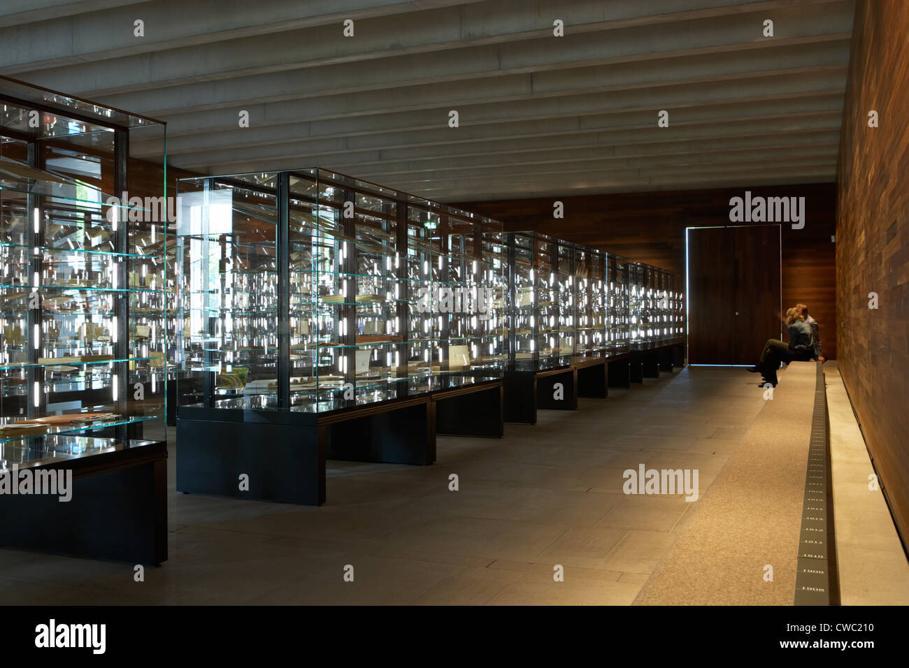 Marbach - Showroom Nexus im Museum für moderne Literatur Stockfoto