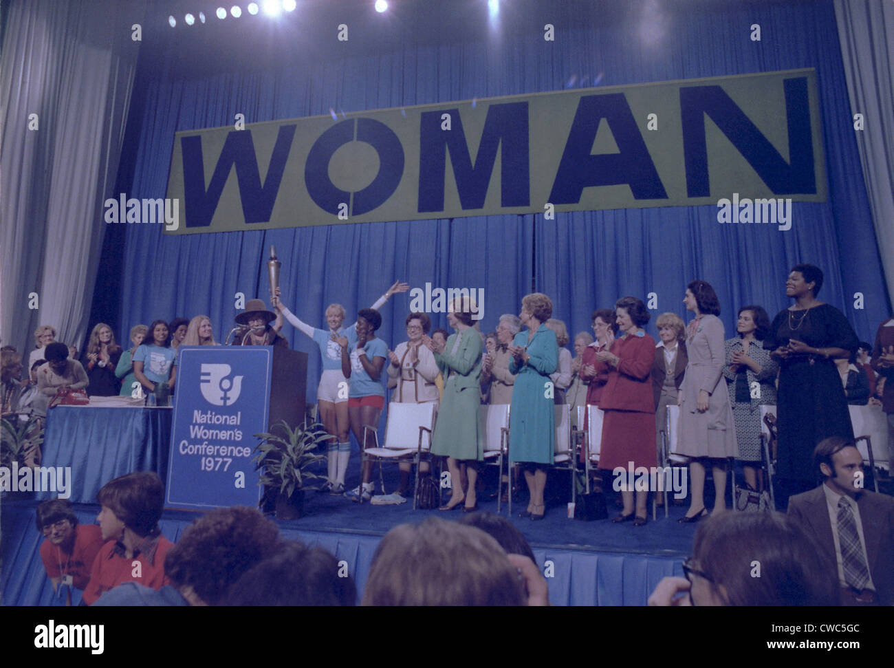 Rosalynn Carter Amtsinhaber First Lady Betty Ford und Ladybird Johnson und andere bemerkenswerten Frauen auf nationaler gesellt sich Stockfoto