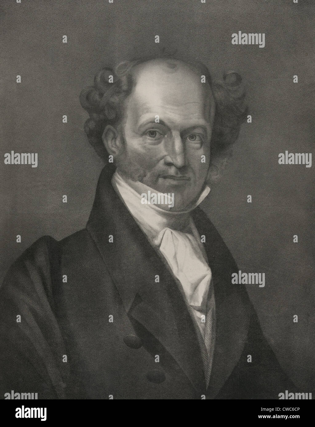 Martin Van Buren im Jahre 1835 er Vizepräsident unter Andrew Jackson war. Stockfoto