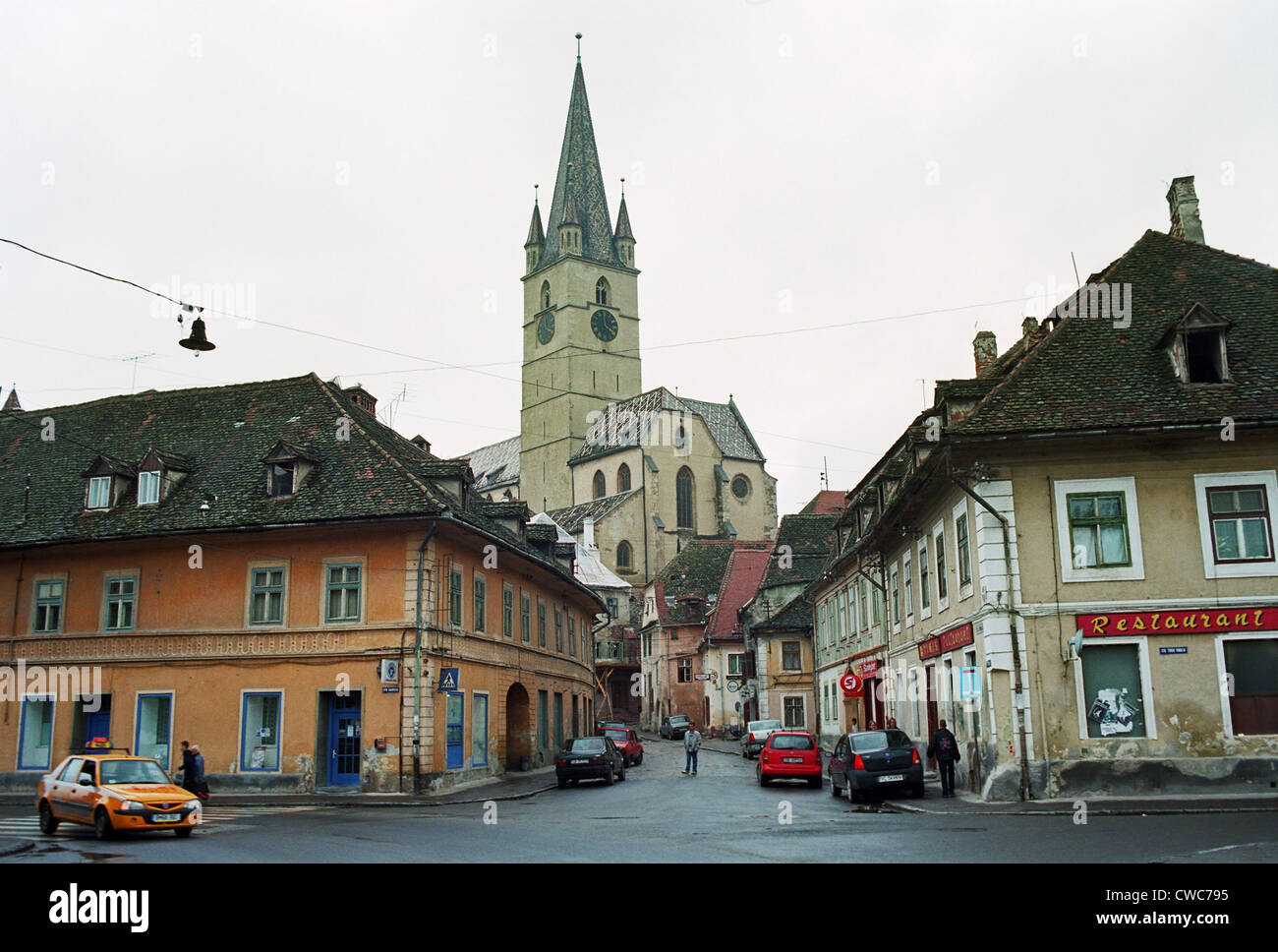 Evangelische Kirchengemeinde Sibiu (Sibiu schwarze Evanghelica), Rumänien Stockfoto