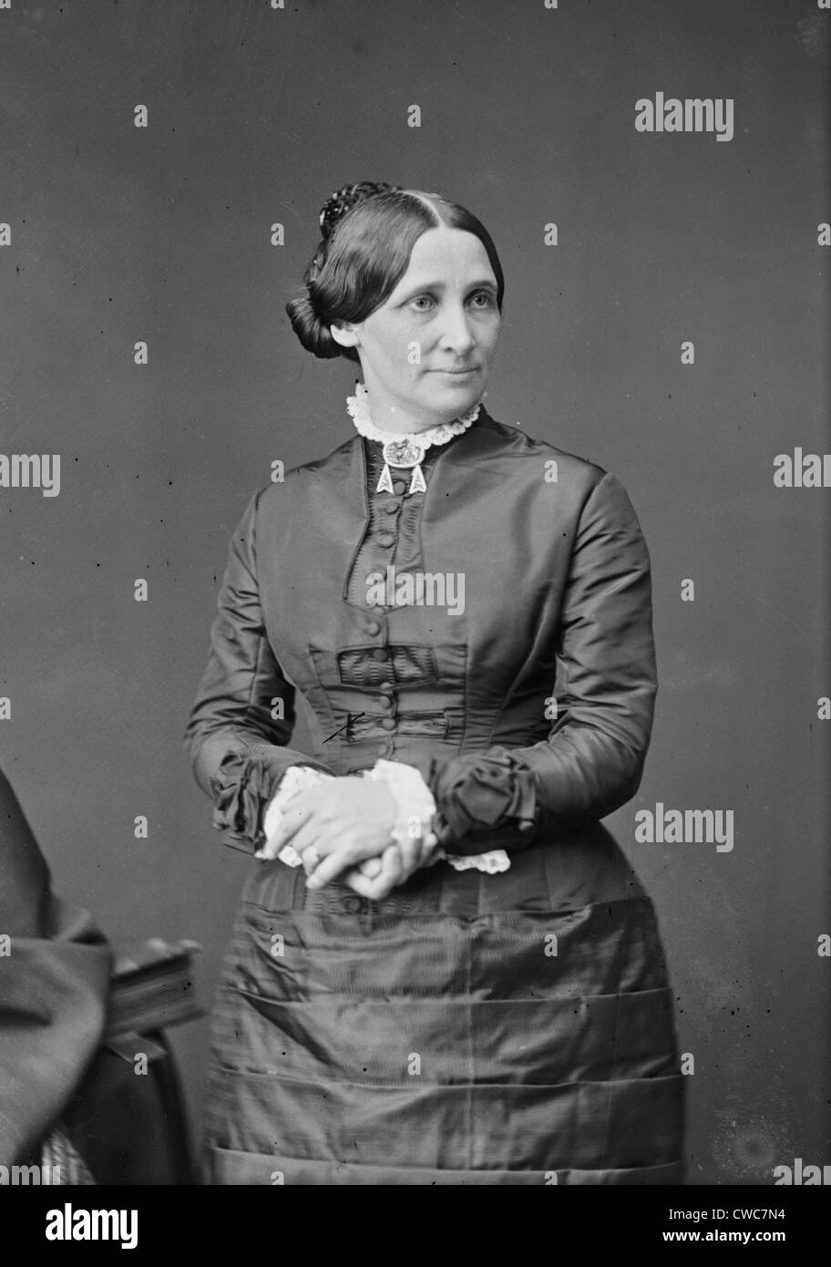 Frau Rutherford B. Hayes der 1860er Jahre Stockfoto