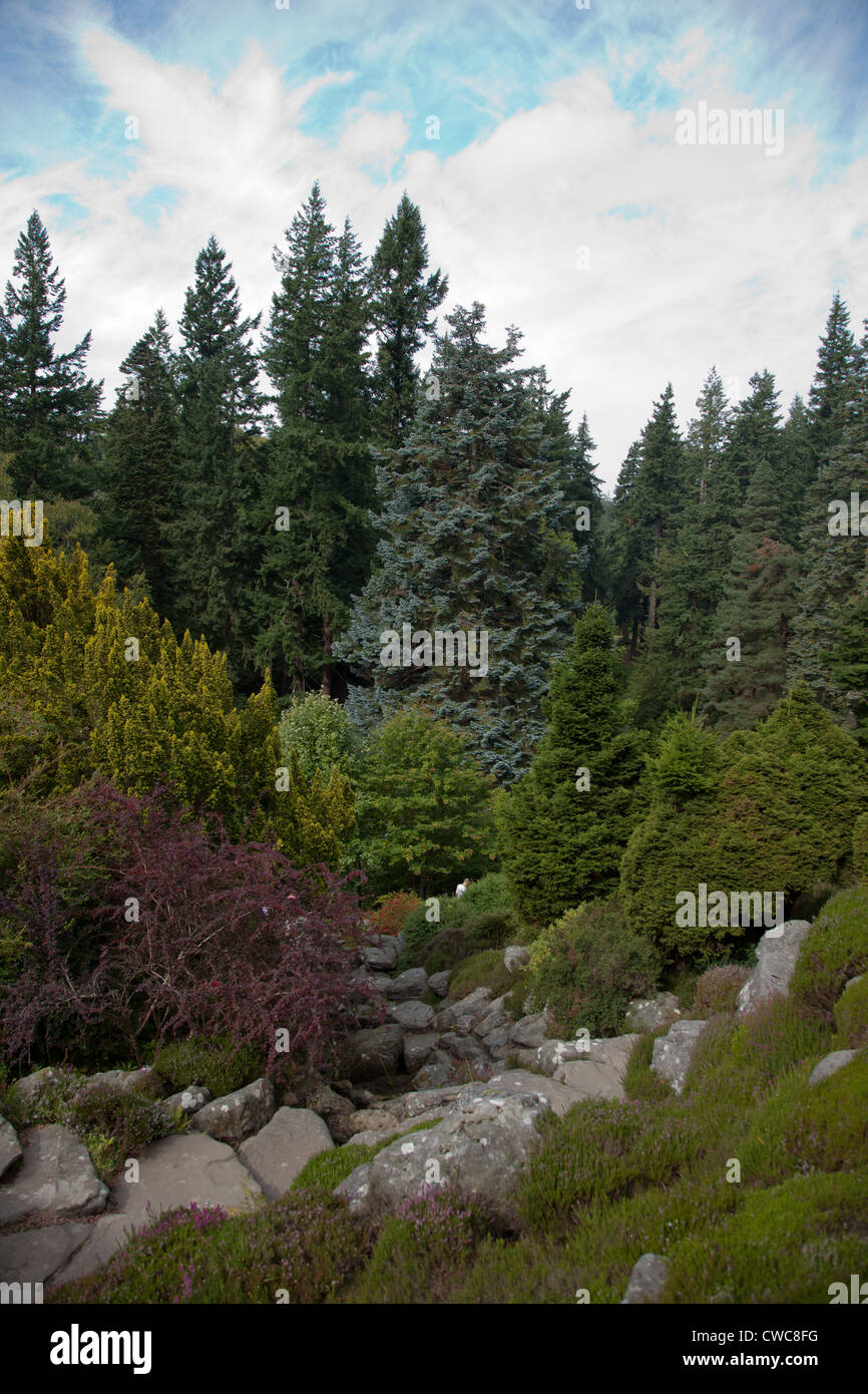 Cragside House, Cartington, Northumberland, England Stockfoto