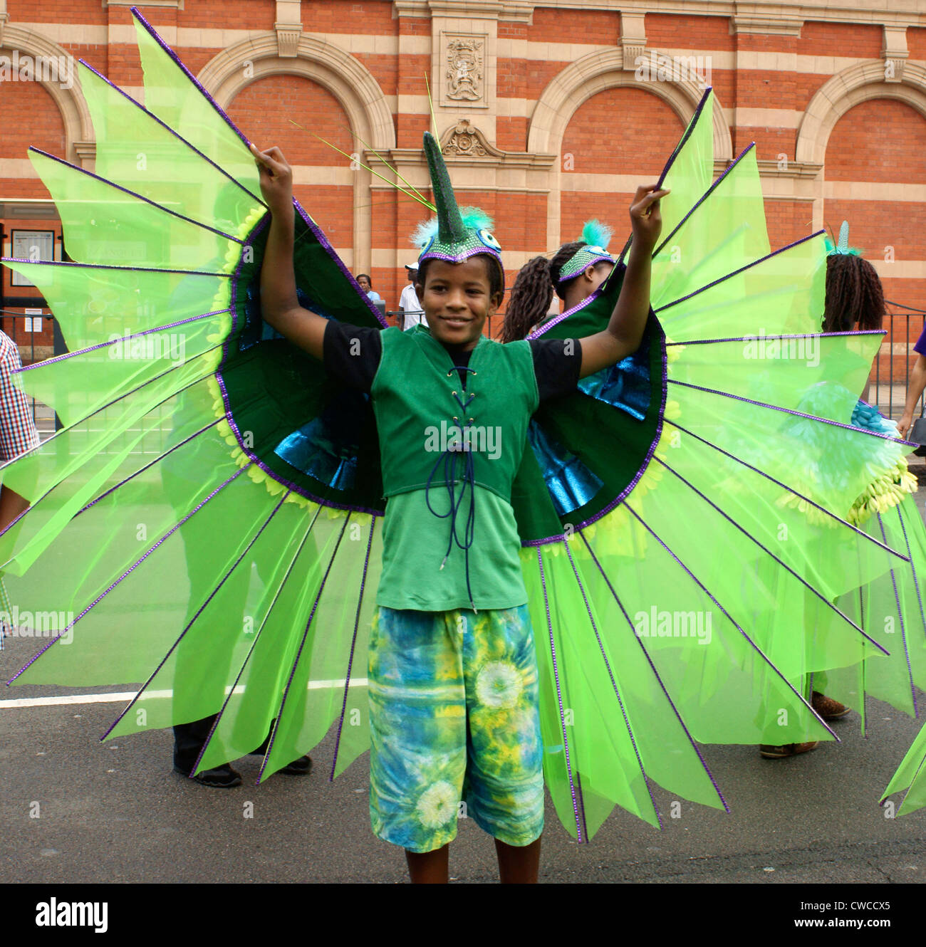 Leicester karibischen Karnevalsumzug 2012 Stockfoto
