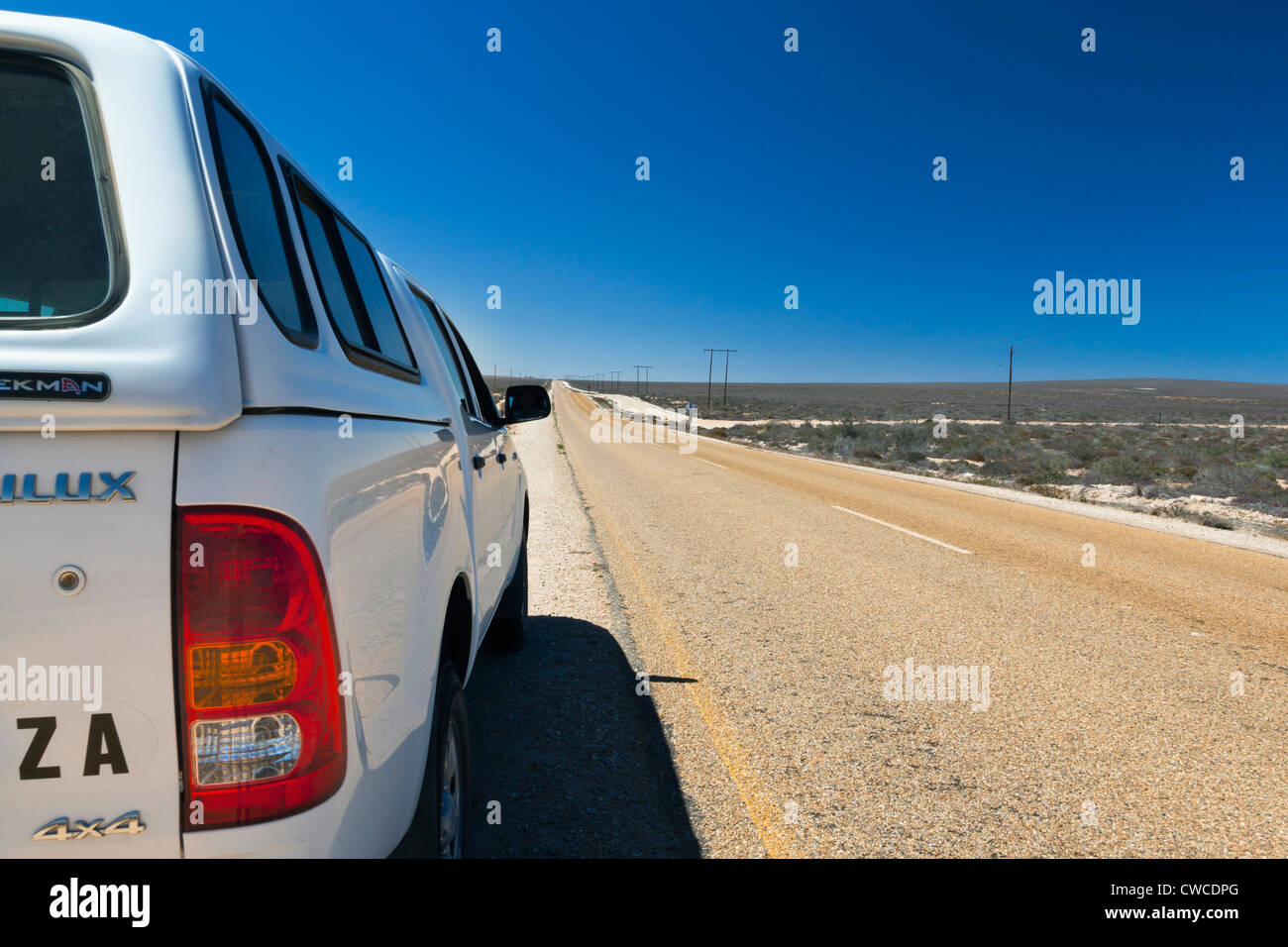 Northern Cape Road, Diamond Küste, Northern Cape, Südafrika Stockfoto