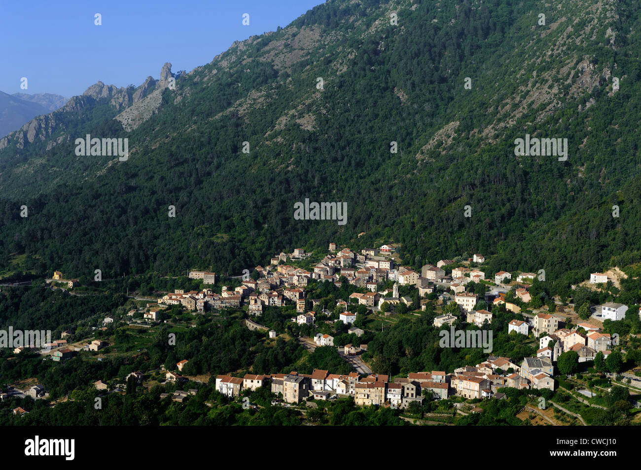 Venaco, Korsika, Frankreich Stockfoto