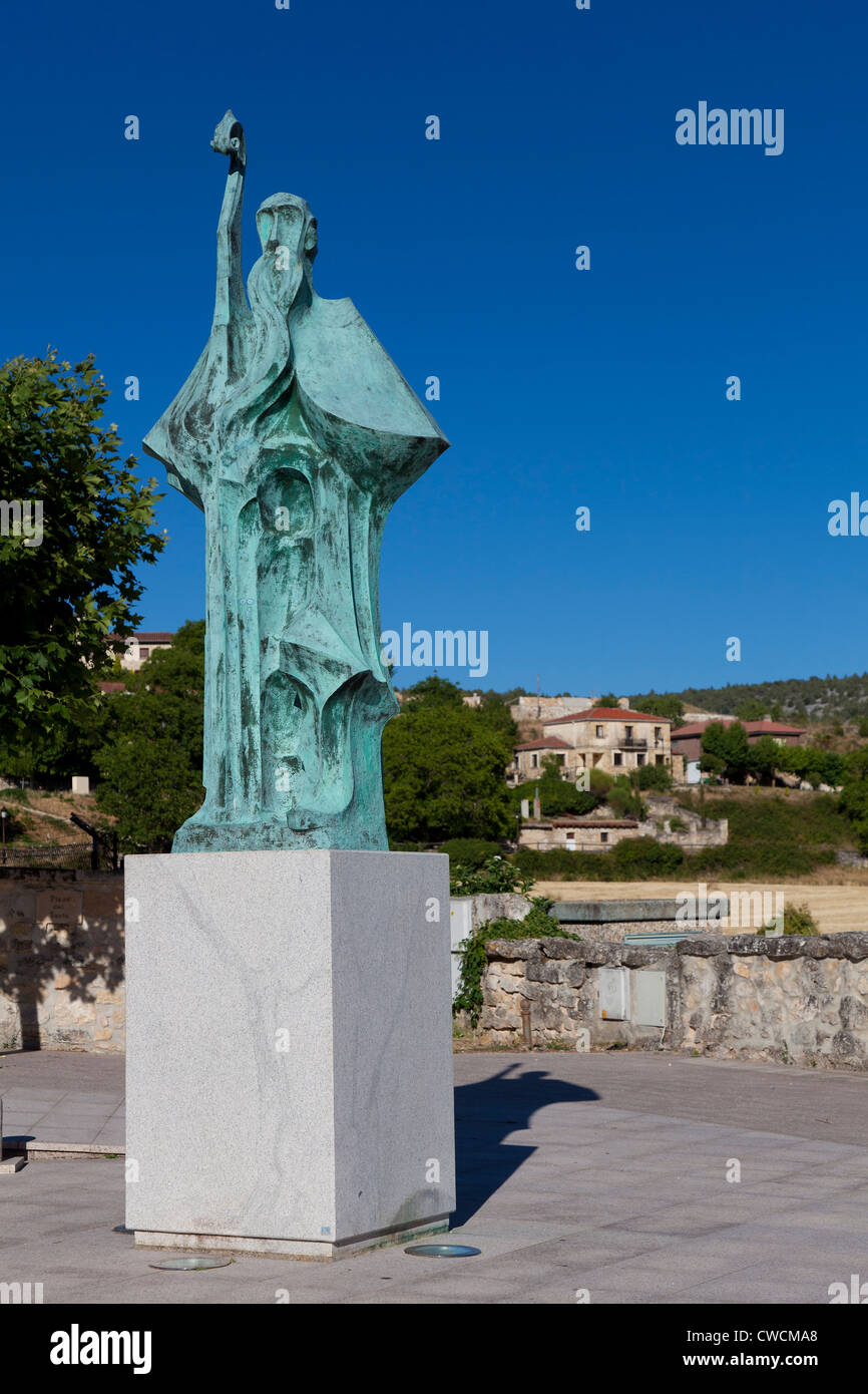 Mönch, Santo Domingo de Silos, Burgos, Castilla y Leon, Spanien Stockfoto