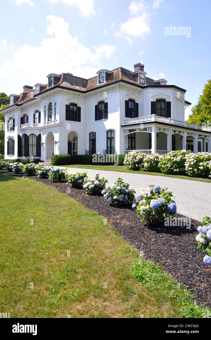 Chepstow Herrenhaus, Newport, Rhode Island, USA Stockfoto