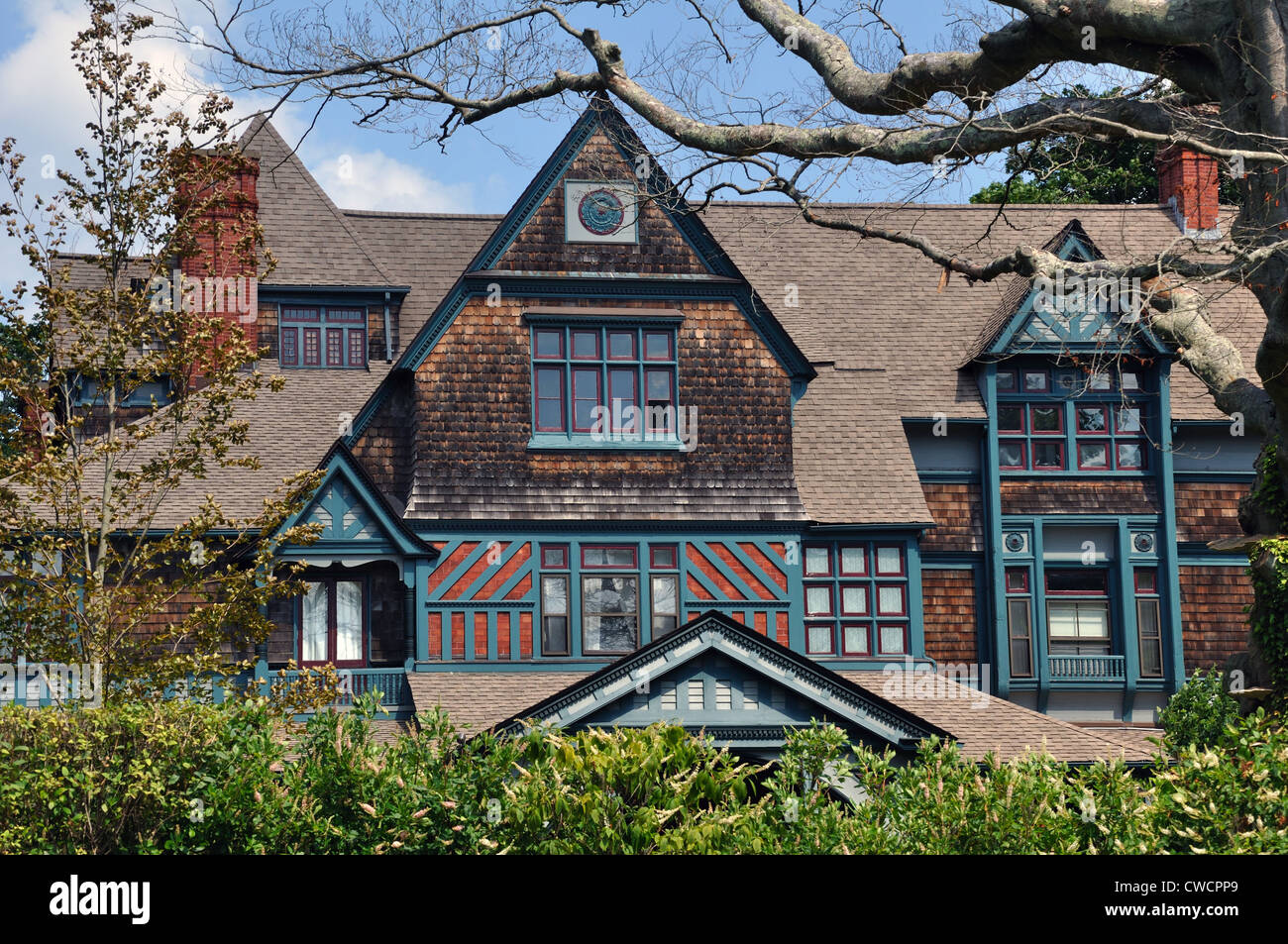 Isaac Glockenhaus, Newport, Rhode Island, USA Stockfoto