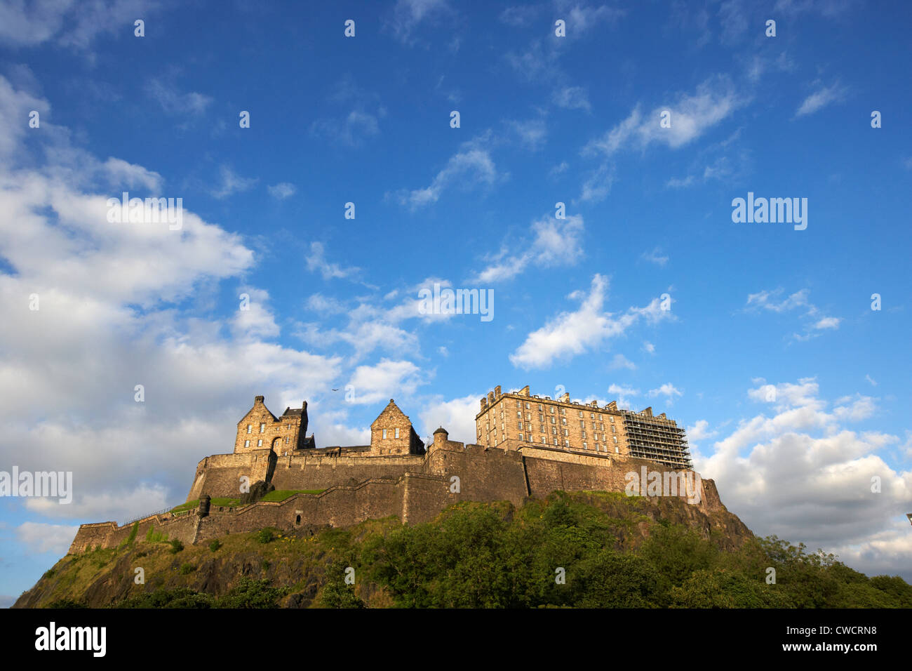 Edinburgh Castle Schottland Großbritannien Vereinigtes Königreich Stockfoto