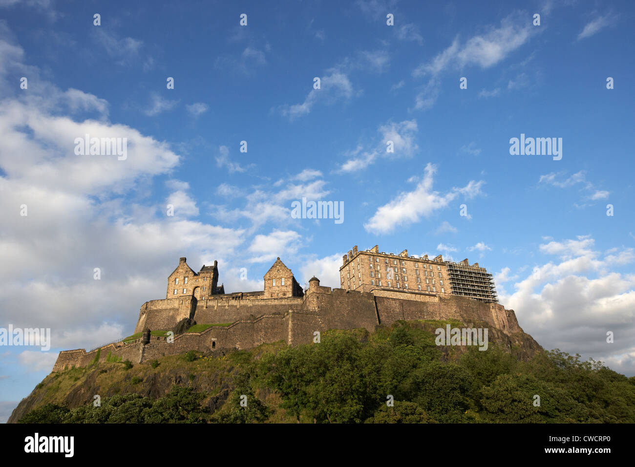 Edinburgh Castle Schottland Großbritannien Vereinigtes Königreich Stockfoto
