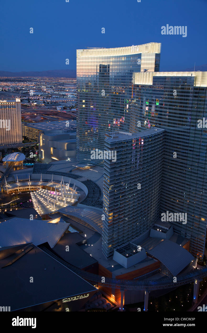 City Center, Las Vegas, Nevada. Stockfoto