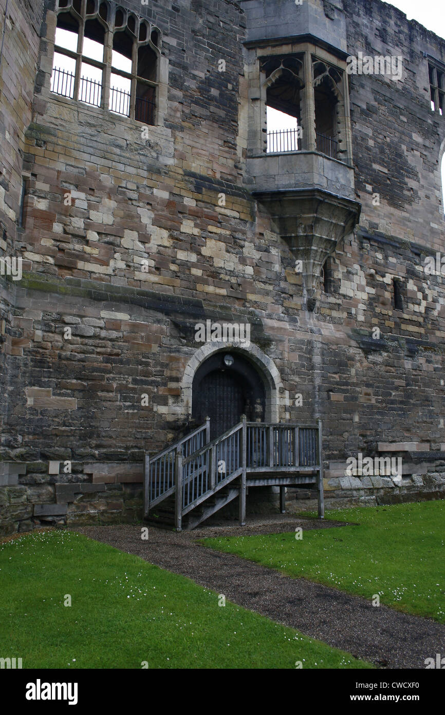 Vorderseite des Newark Castle Newark-on-Trent, Newark, Nottinghamshire, England, UK Stockfoto