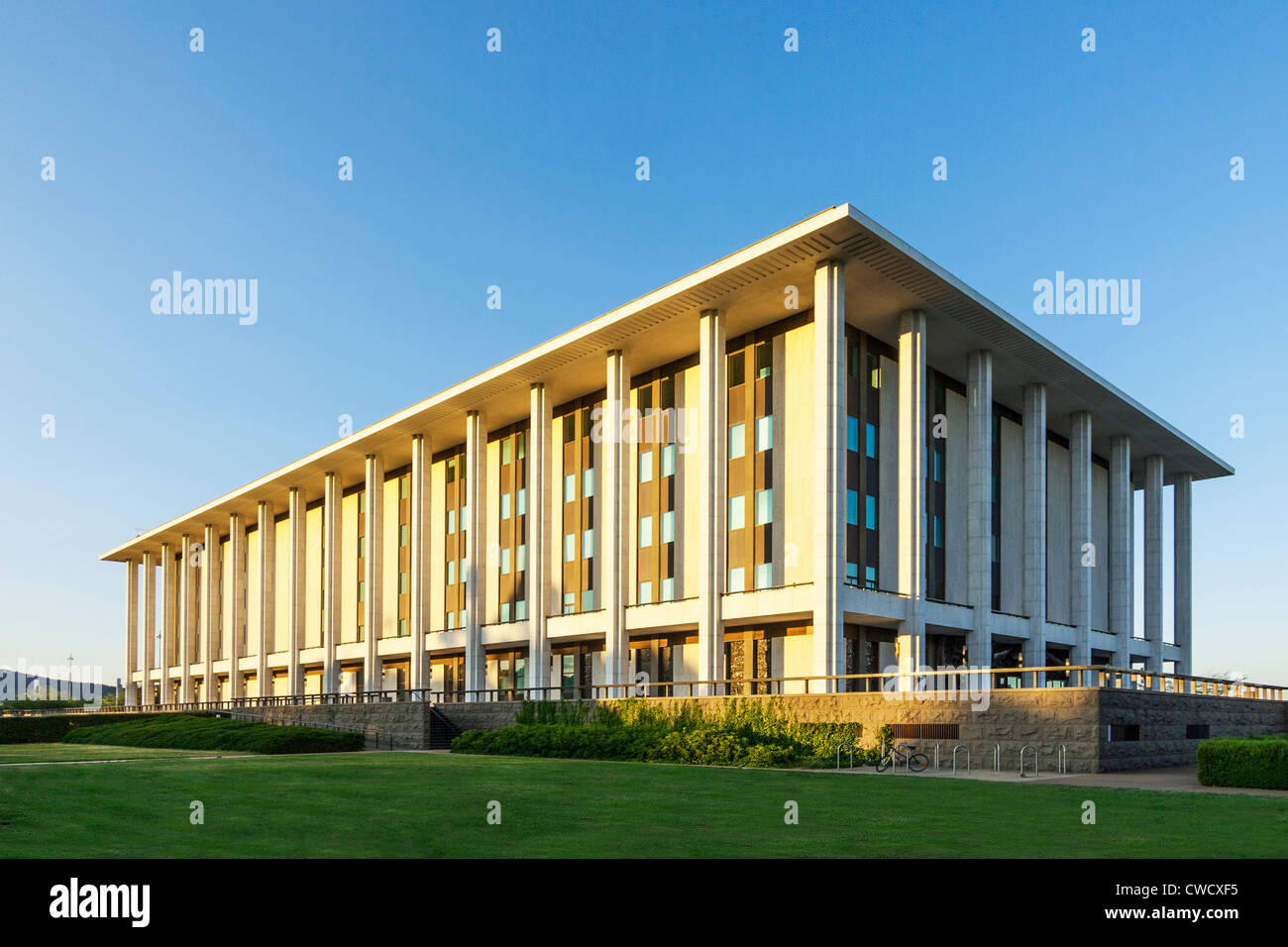 National Library of Australia, Canberra, Australien. Stockfoto
