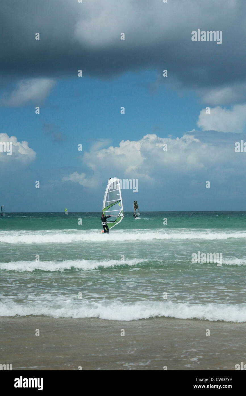 Windsurfen Stockfoto