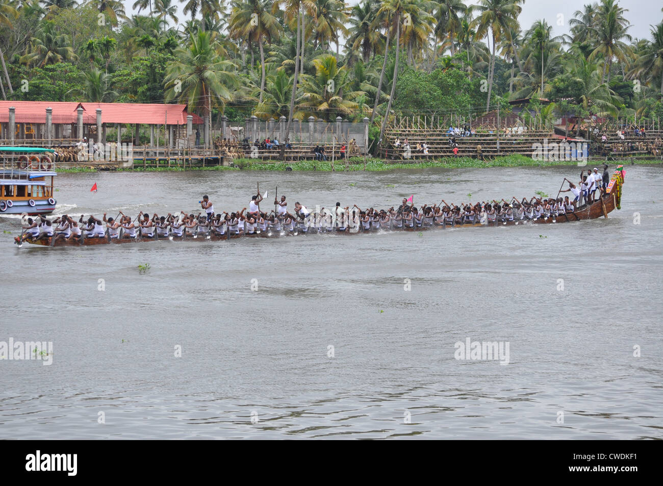 Jährliche Nehru Boot Trophy Rennen 2012 Kerala, Indien Stockfoto