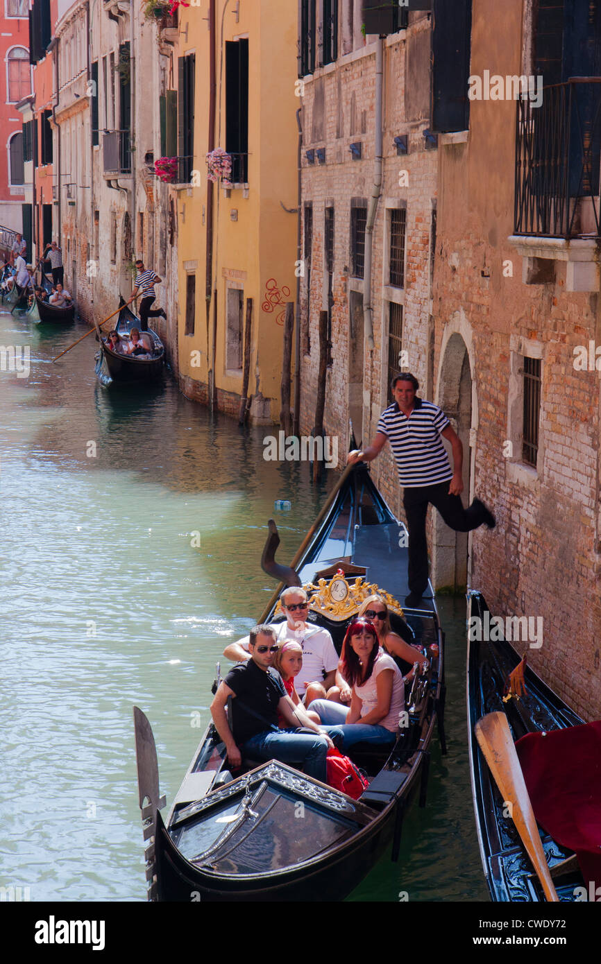 Gondeln, Venedig, Italien Stockfoto