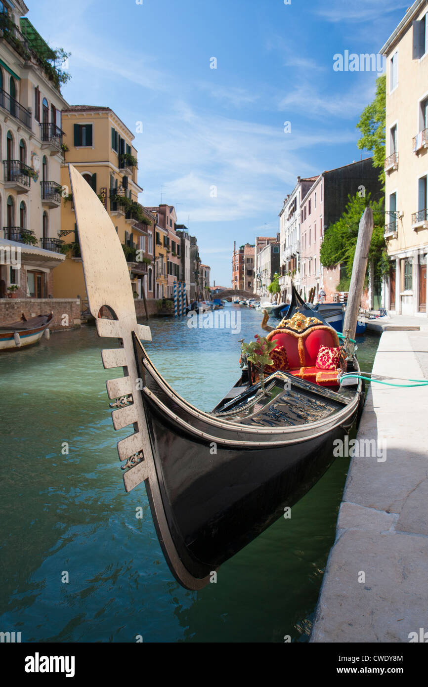 Gondel, Venedig, Italien Stockfoto