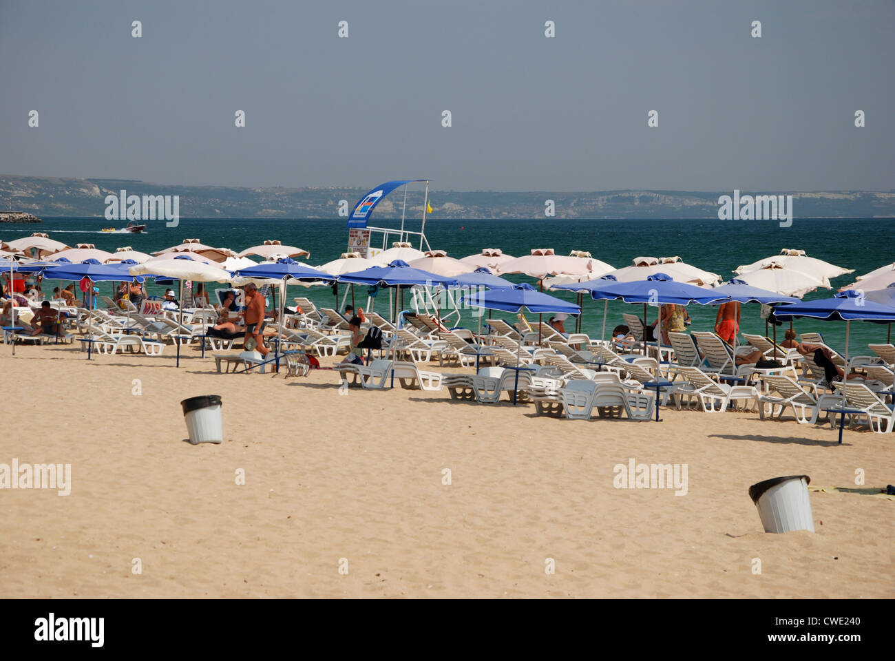 Golden Sands Beach Resort Bulgarien Stockfoto