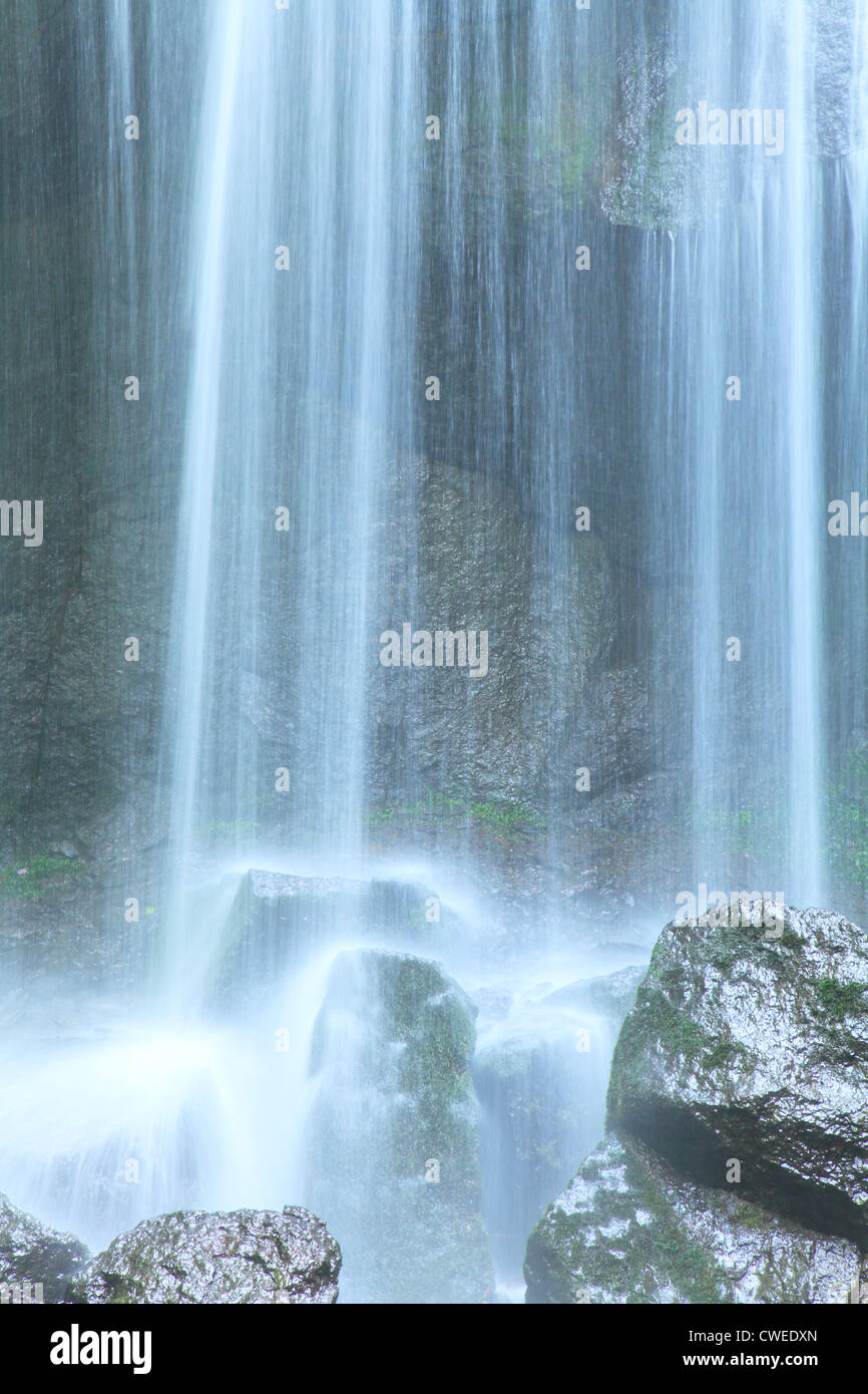 Nahaufnahme des Wasserfalls Stockfoto