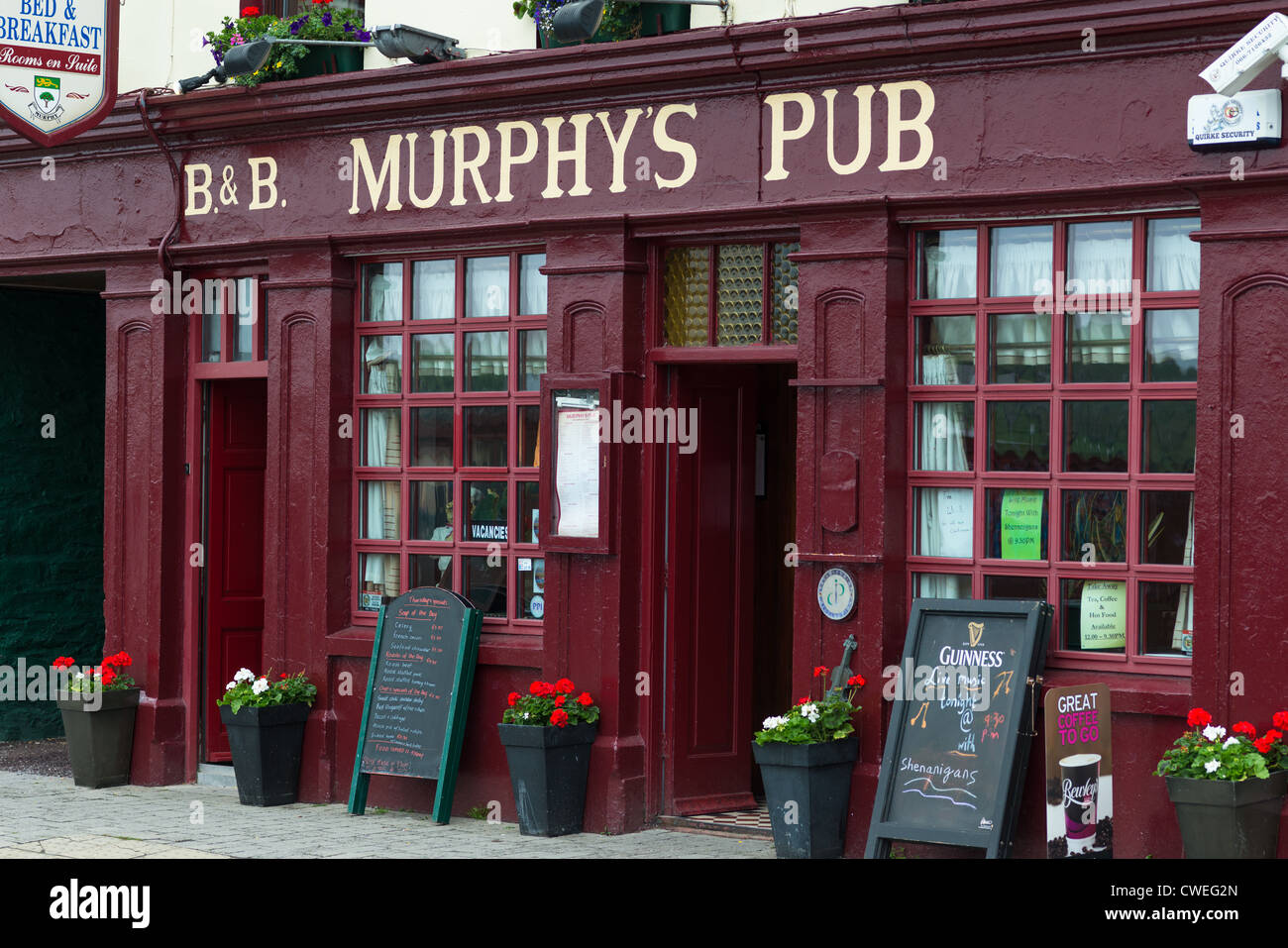 Kneipe in Dingle Stadt, Halbinsel Dingle, County Kerry, Irland. Stockfoto